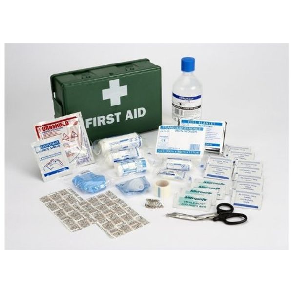 BS-8599-1 Compliant Travel/Off Site First Aid Kit- Box