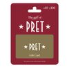 Pret A Manger Gift Card - Delivered by Post