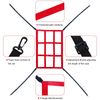 Supvision Baseball and Softball Pitching Dummy Batter Training Mannequin Pitching Target Pitching Softball Pitching Tools Aid for Improved Accuracy