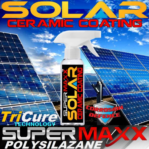 SOLAR PANEL CLEANER TRICURE CERAMIC CLEAR COATING SPRAY