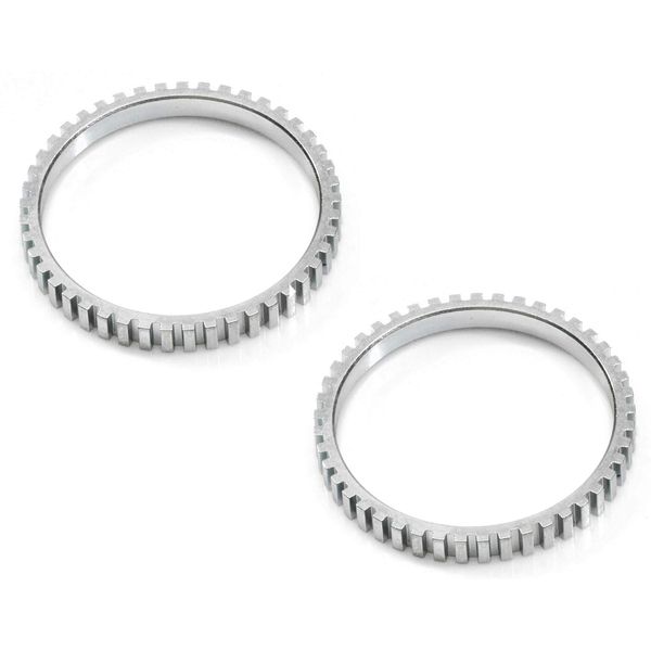 DAKAtec 400006 ABS Ring Sensor Ring Front Axle Rear Axle (Pack of 2)