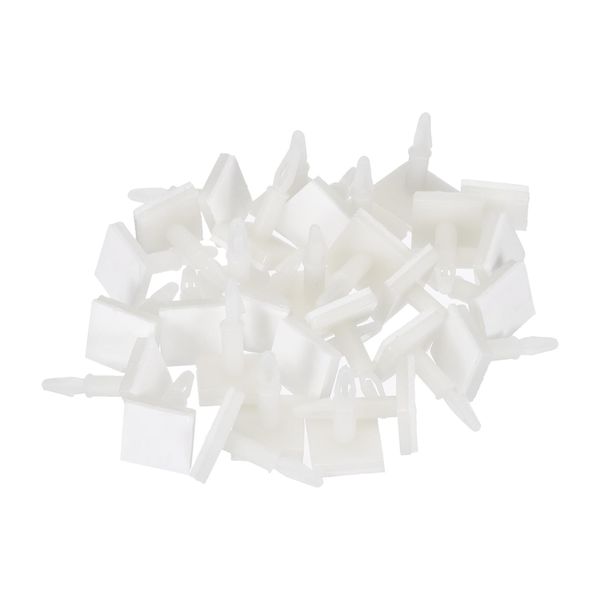 PATIKIL Adhesive Standoff, 30 Pcs Reverse Mount Insulation Bracket Isolation Column PCB Spacer 0.5" Supporting Height for PCB PC Board Support, White