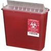 PT# 141020 Container Sharps Disposal System Red 5qt 20/Ca by, Plasti-Products Inc