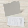 (Bulk Purchase) Plus FL-081IF Individual Folder, Economy, Thin Cardstock Type, A4 Side, Gray, 10 Sheets