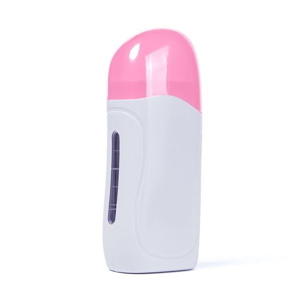 Portable Wax Warmer for Hair Removal, Electric Roll On Wax Heater Home Depilatory Waxing Kit for Women and Men, by IeBilif (Pink)