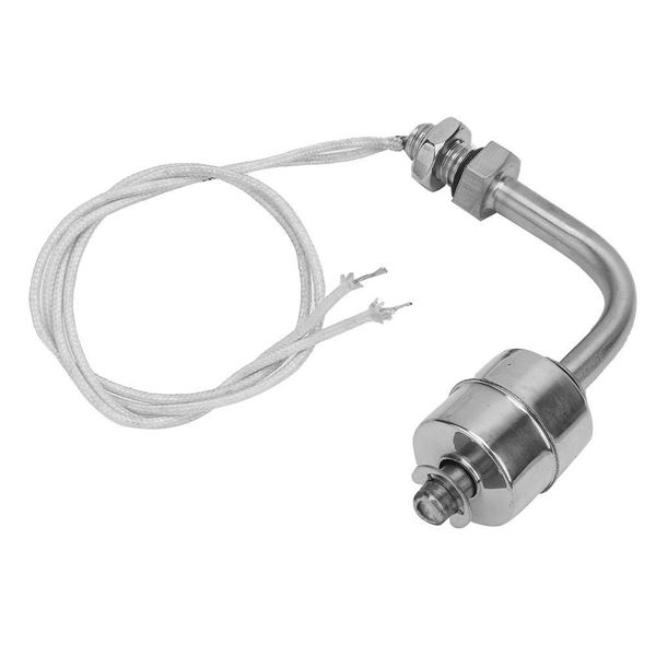 Pool Schwimmerschalter, Edelstahl-Schwimmerschalter Miniatur-Flüssigkeitsstandssensor für Schwimmbecken Kann in 75mm AC 0-220 V und DC 0-200 V arbeiten