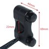 Headlight Fog Spotlight ON/OFF Switch CNC Button Waterproof 12V 22mm Handlebar for Motorcycle