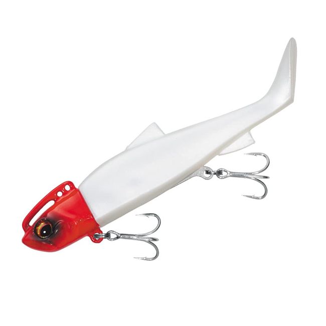 Major Craft TRSHD-18#8 RED HEAD Chivas Lure, Tie Drift, One Shad, 0.6 oz (18 g), Red Head