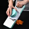 Mandoline Slicer for Kitchen, Food Chopper, Vegetable Slicer with Container