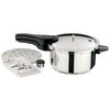 Presto 01341 4-Quart Stainless Steel Pressure Cooker