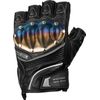 Yellow Cone BK L YG-192S Half Finger Gloves