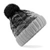Beechfield - Bommelmütze 'Ombré Beanie' / Teal/French Navy, Einheitsgröße