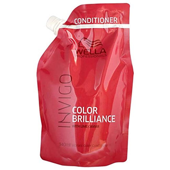 INVIGO Wella Professional Invigo Color Brilliance Vibrant Color Conditioner 940ml Refill Treatment 940ml (x1)