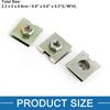 20 x Spring Metal Plate U-Type Clips Speed Nut M6 for Panel mudguard