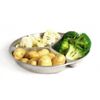 Zodiac 13381 Round Vegetable Dish 25 cm/10" 3 Division