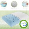 Memory Foam Pillow Neck Relief Body Side Sleeper Cooling Pillow with Pillowcase
