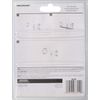 Hardware Essentials 851335 Knob Wall Guard White 3"