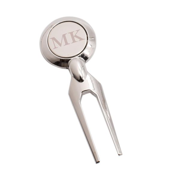 Personalised with initials Golfers Golf Magnetic Divot Tool Presented in a Gift Box