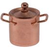 International Miniatures Dollhouse Miniature COPPER POT