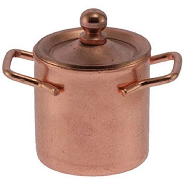 International Miniatures Dollhouse Miniature COPPER POT