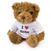 I LOVE GORDON - Teddy Bear - Cute Soft Cuddly - Gift Present Romantic