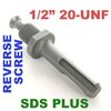1 pc SDS Plus Chuck Adapter 1/2" 20UNF Thread with Reverse Screw sct-888