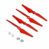2 Pairs Red Durable Quick Release Propellers 9450S Self-Locking Blades for DJI Phantom 4Pro