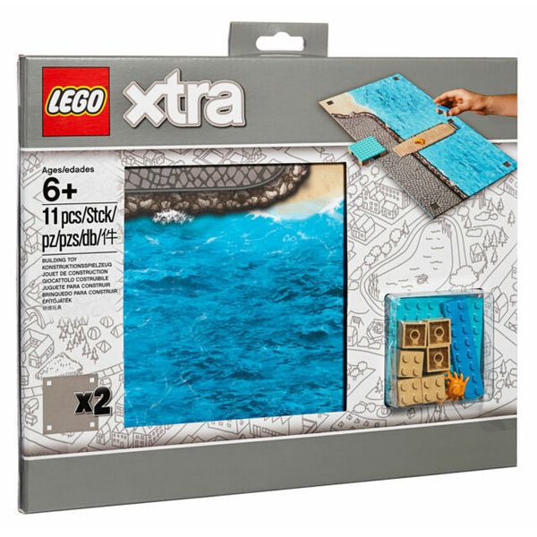 LEGO® XTRA 853841 SEA PLAYMAT PACK OFFICIALLY LICENSED SEALED RETIRED BEACH MAT