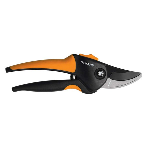 Fiskars 79436997J 79436997 Softgrip Bypass Pruner, Black/Orange