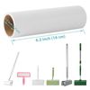 Lint Roller Refills 6.3 inch Value Only (Width Inch Pack of 10)