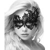 Ouch B&W Queen Lace Eye Mask Black OU685BLK