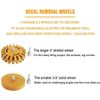 2PCS Car Decal Remover For Glue Rubber Eraser Wheel Remove Adhesive Sticker