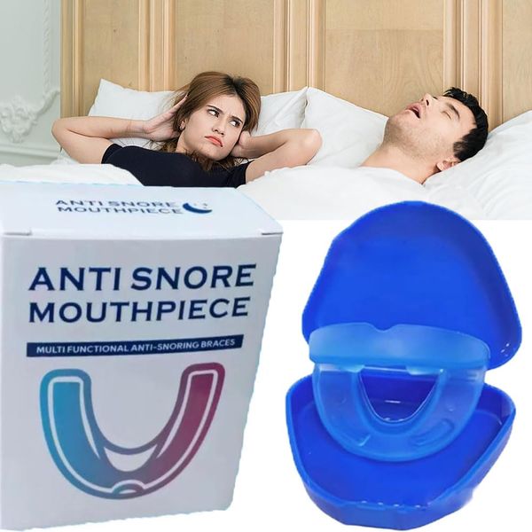 Updata Anti Snoring Mouthpiece,2024 New Sleepzee Snoring Aid,Zcomfort Anti Snoring Mouth Guard,Snoring Aids Mouthpiece for Men and Women