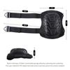 2pc Construction Gel Knee Pads w/Strong Double Straps Adjustable Easy-Fix Clips