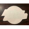 NEW Harley Davidson Medium Sized Orange Window Decal Sticker Emblem