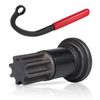 13mm Injection Pump Idle Lock Nut Wrench + Cummins Engine Barring Tool for Dodge