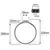 SPARES2GO 2 Turn Heating Element for Flavel Fan Oven (1800w)
