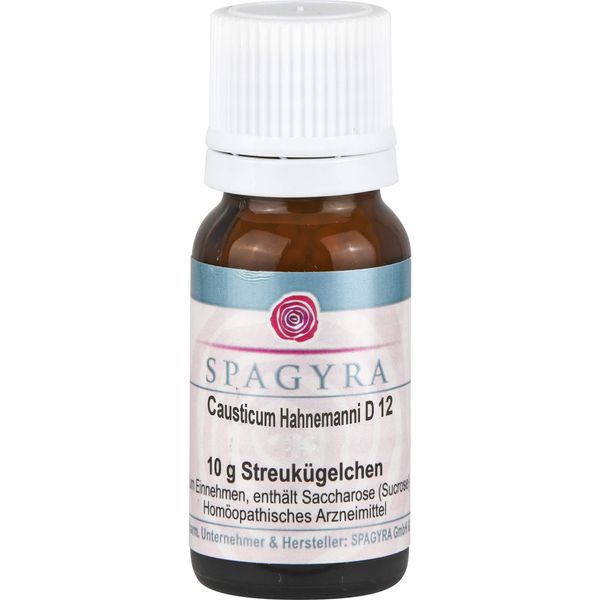 SPAGYRA Causticum hahnemanni D 12 Globuli, 10 g Globuli