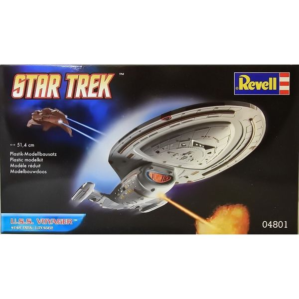 ドイツレベル スタートレック 1/670 NCC-74656 U.S.S ヴォイジャー プラスチックモデルキット GR04801