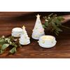 Mud Pie Ceramic Tree Candles, Large, 10" x 5" Dia