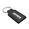iPick Image Compatible with Ford F150 Platinum Rectangular Black Leatherette Key Chain