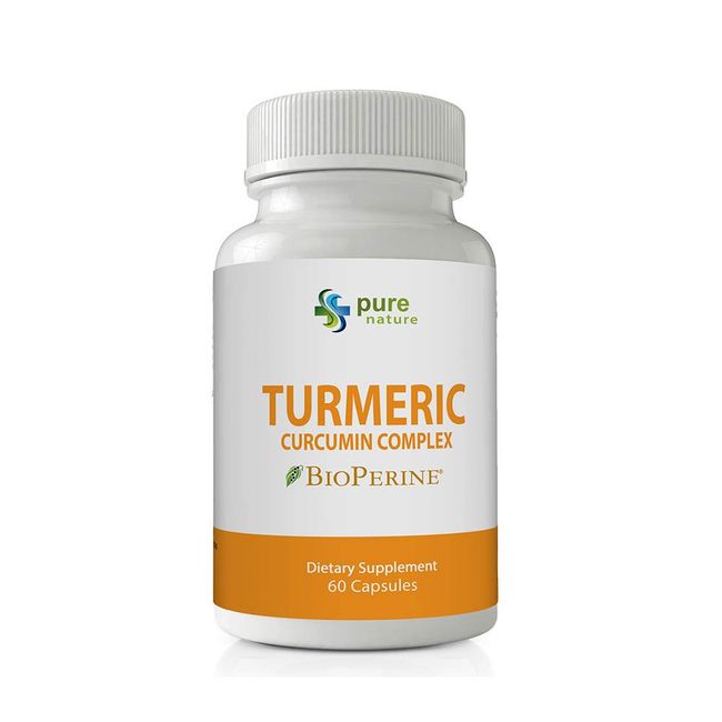 PureNature Turmeric Curcumin Extract Complex (1 Bottle)