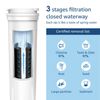 Waterdrop 836848 Replacement for Fisher&Paykel® Refrigerator Water Filter 3 pack