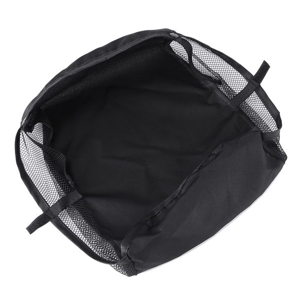 Baby Stroller Bottom Storage Bag, Pram Buggy Pushchair Basket Shopping Storage Case Organizer Bag with Magic Sticker