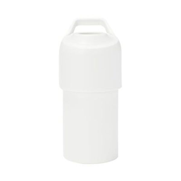 MUJI Portable Cooler Holder for PET Bottles Keeps Drinks Chilled White 5