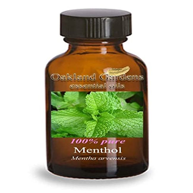 Oakland Gardens Liquid Menthol Essential Oil - 100% Pure Therapeutic Grade Essential Oil - 15 ml