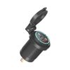 Motorcycle Charger Cigarette Lighter Socket 2 USB Type-C Charging Power Outlet