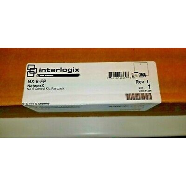 Interlogix NetworX NX-6 v2 Fastpack Kit with Keypad, Motion, Speaker & More NEW!