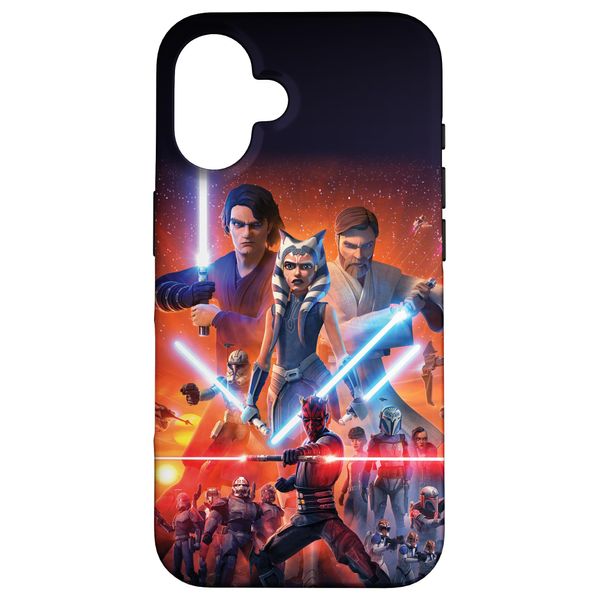 iPhone 16 Star Wars The Clone Wars The Final Season Poster Case
