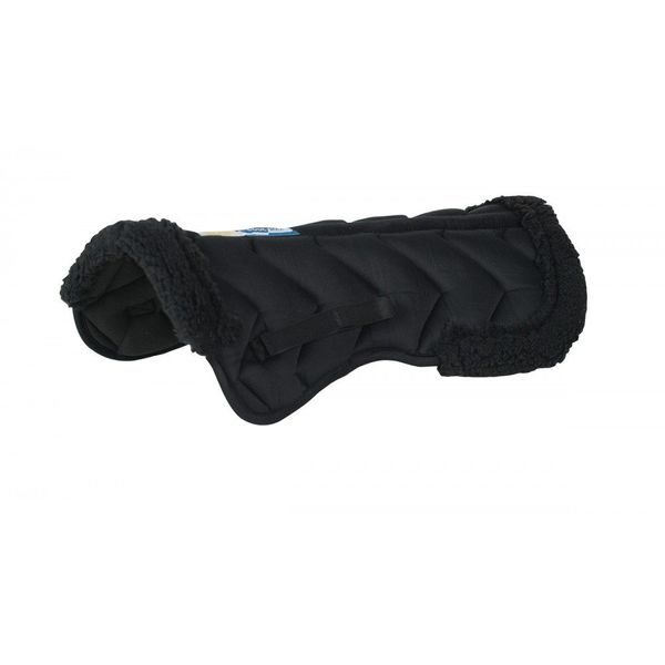 Lettia Collection Coolmax Half Pad, Black Medium